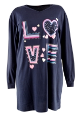 Slaapshirt lm Entex one size love me Slaapshirt lm Entex one size love me