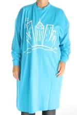 Slaapshirt Newyork l.m ronde hals