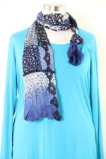 Sjaal lang batik print