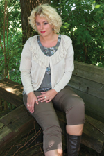 Broek 7/8 veel details