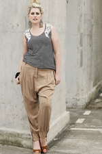 Set Broek chino rib + top