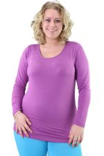 Shirt basis model lange mouw