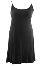 Singlet spaghetti ruche rand zoom