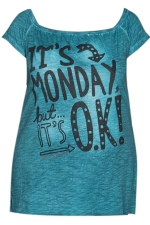 Shirt km opdruk voor tie die tricot