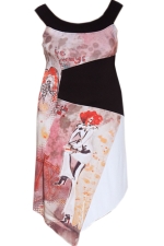 Tuniek print voor achter uni