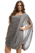 Tuniek mouwloos draperie voor