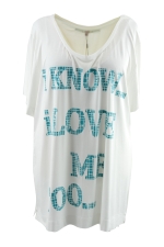 Shirt tekst voorpand