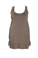 Singlet lang ruche zoom rand