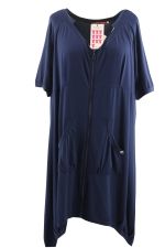 Vest tricot v hals rits a symm