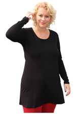 Shirt lang alijn lange mouw