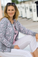 Jasje print tricot ronde hals