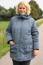 Parka jas afnembare capuchon