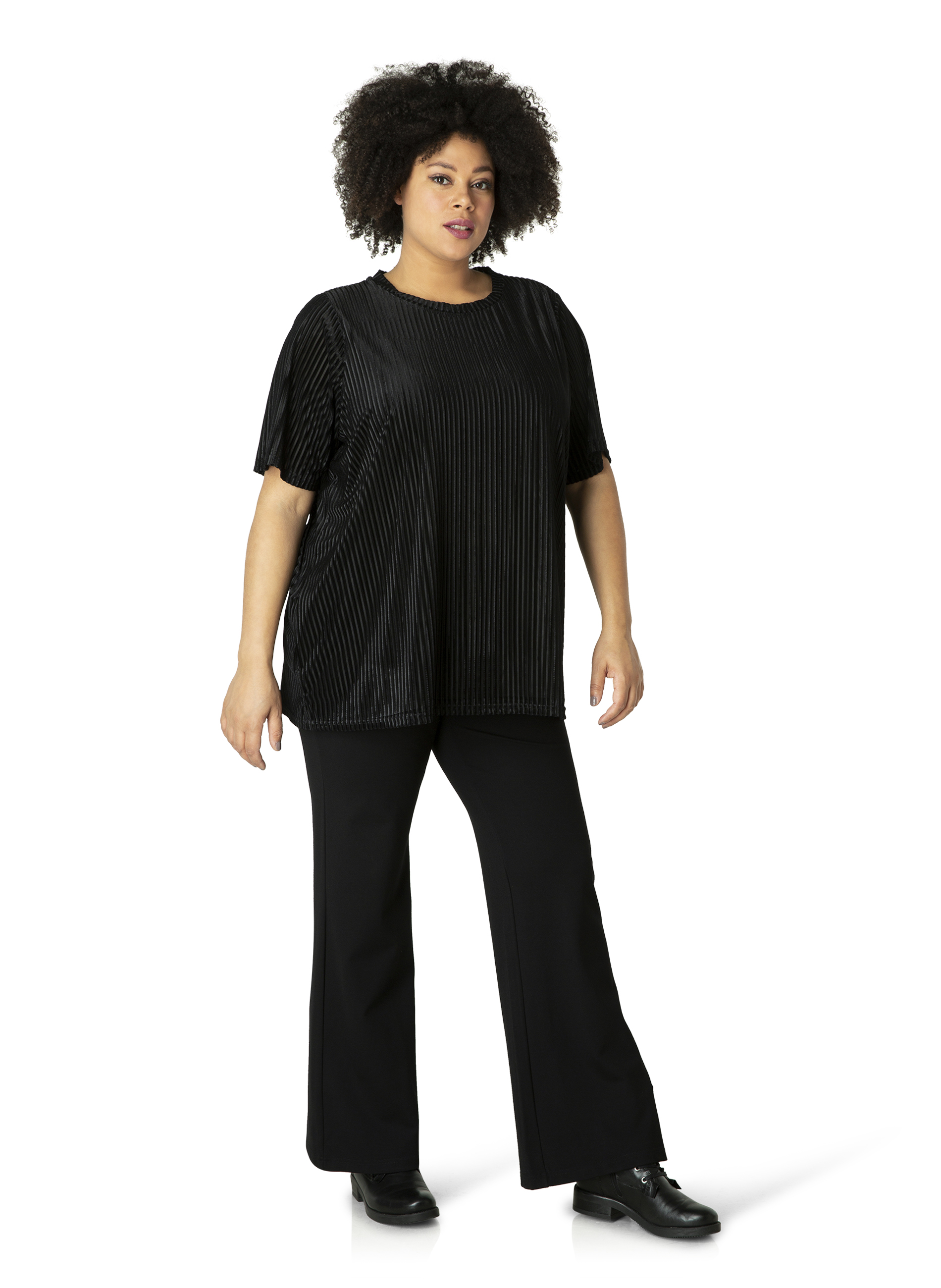 Ivy Bella shirt Soleil velvet ribje Ivy Bella shirt Soleil velvet ribje
