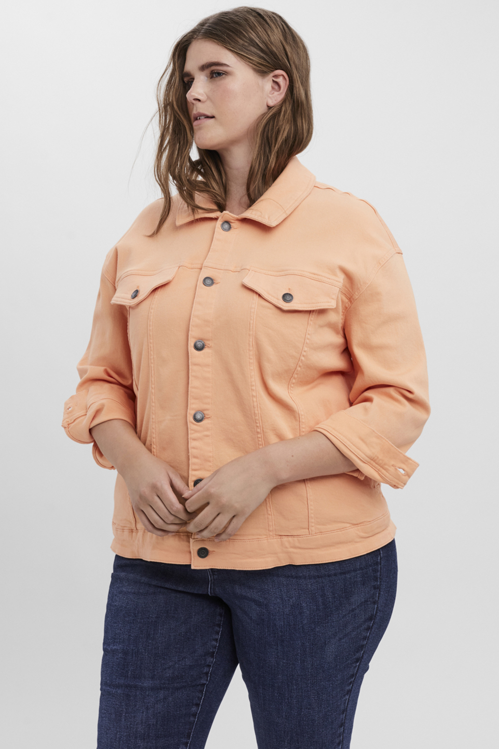 Denim jack VMBIBBI VERO MODA curve Denim jack VMBIBBI VERO MODA curve