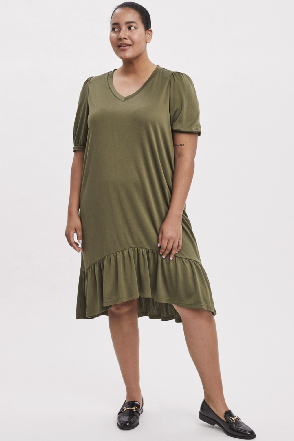 VERO MODA curve jurk VMVITA VERO MODA curve jurk VMVITA
