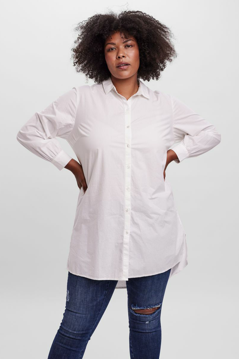 VERO MODA Curve lange blouse VMBENTE VERO MODA Curve lange blouse VMBENTE