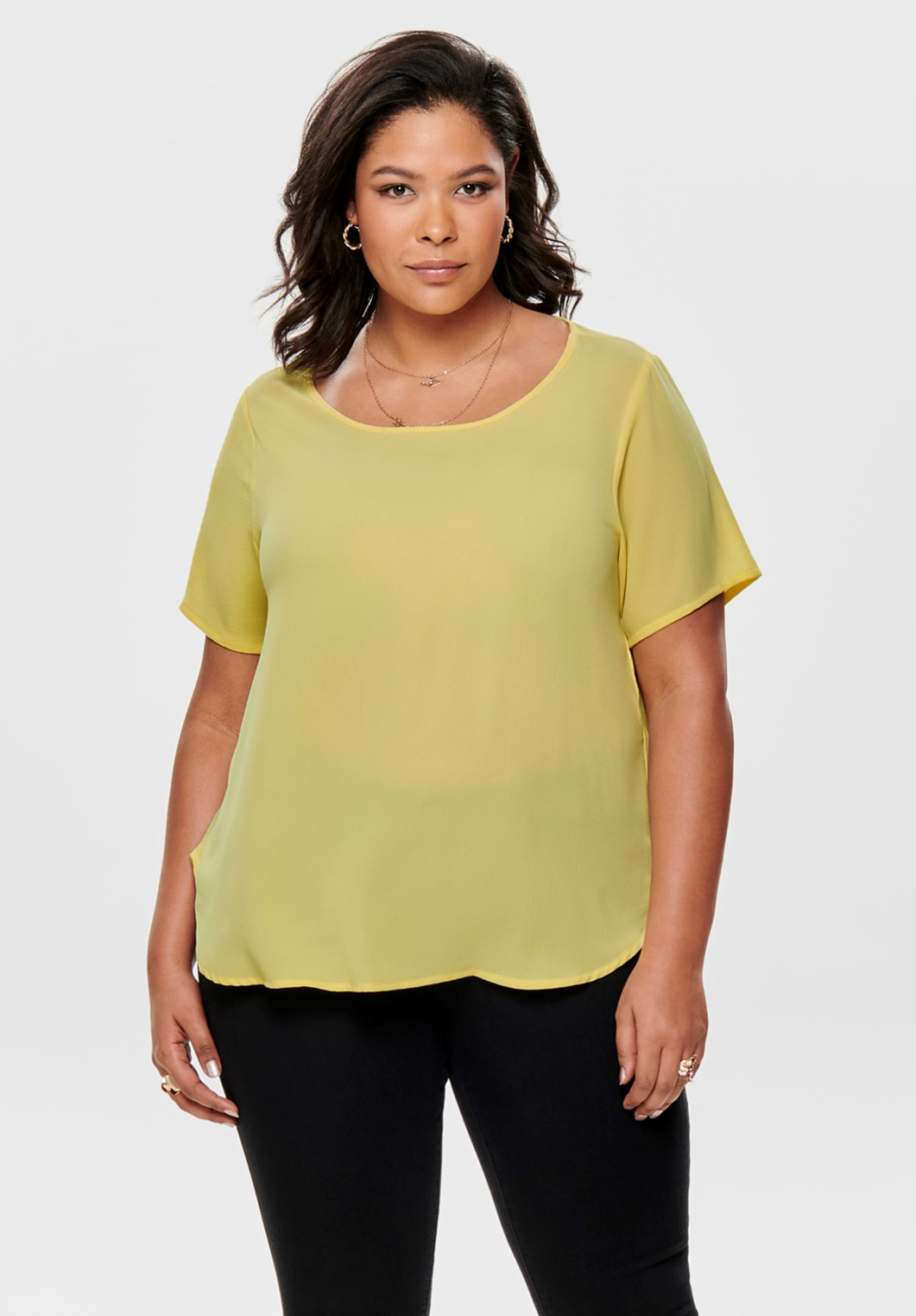 Shirt LUX ONLY Carmakoma crepe Shirt LUX ONLY Carmakoma crepe