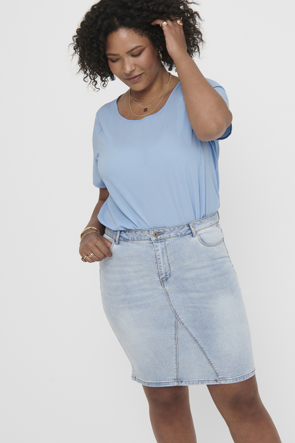 Rok MILA ONLY Camakoma denim Rok MILA ONLY Camakoma denim
