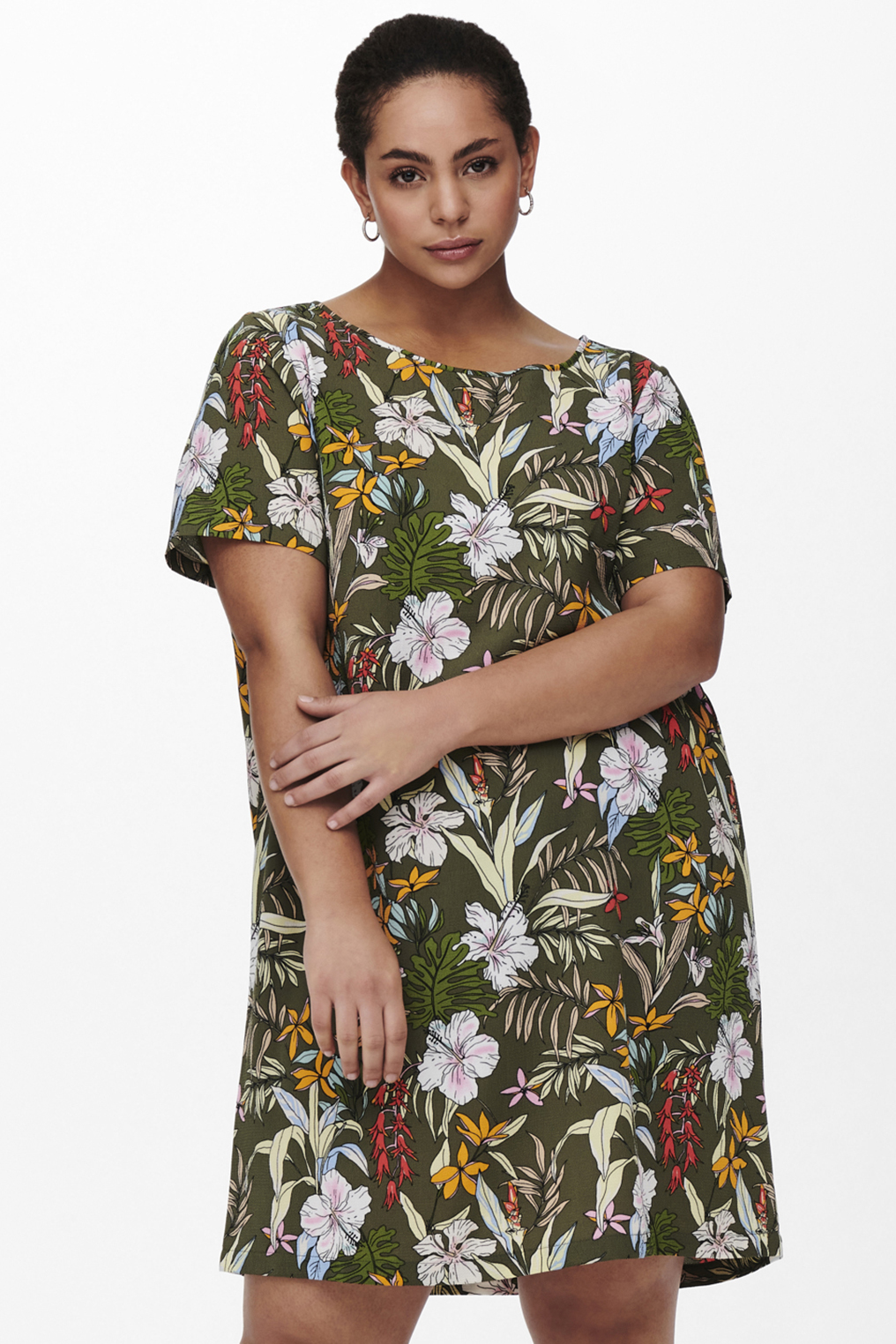 ONLY Carmakoma jurk INA LUX print ONLY Carmakoma jurk INA LUX print
