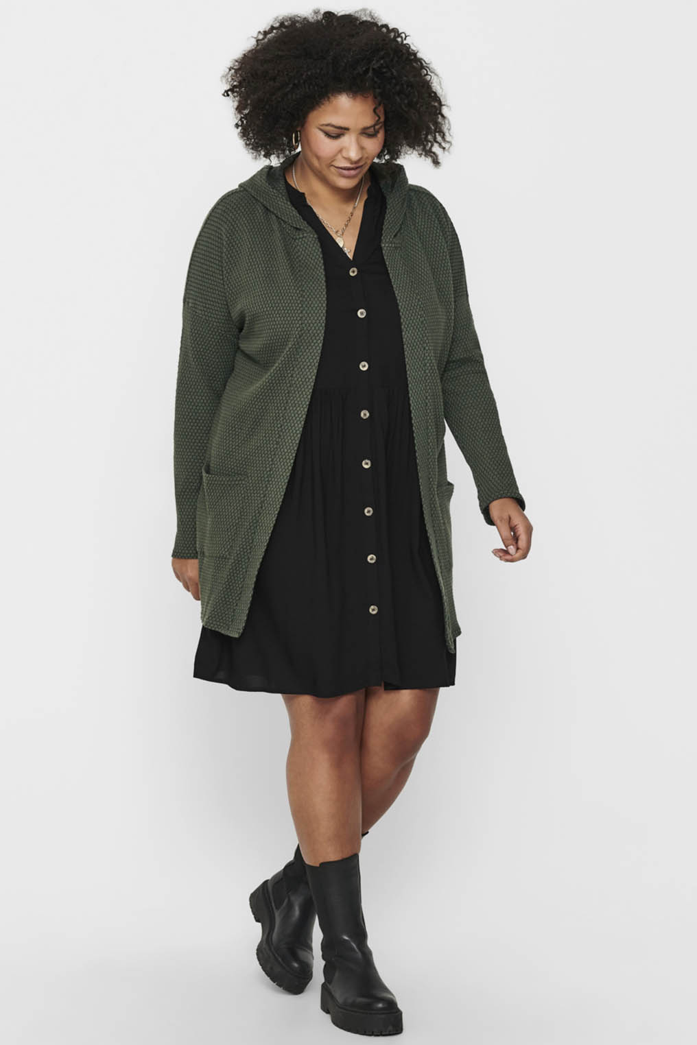 ONLY Carmakoma vest capu CARDIA ONLY Carmakoma vest capu CARDIA