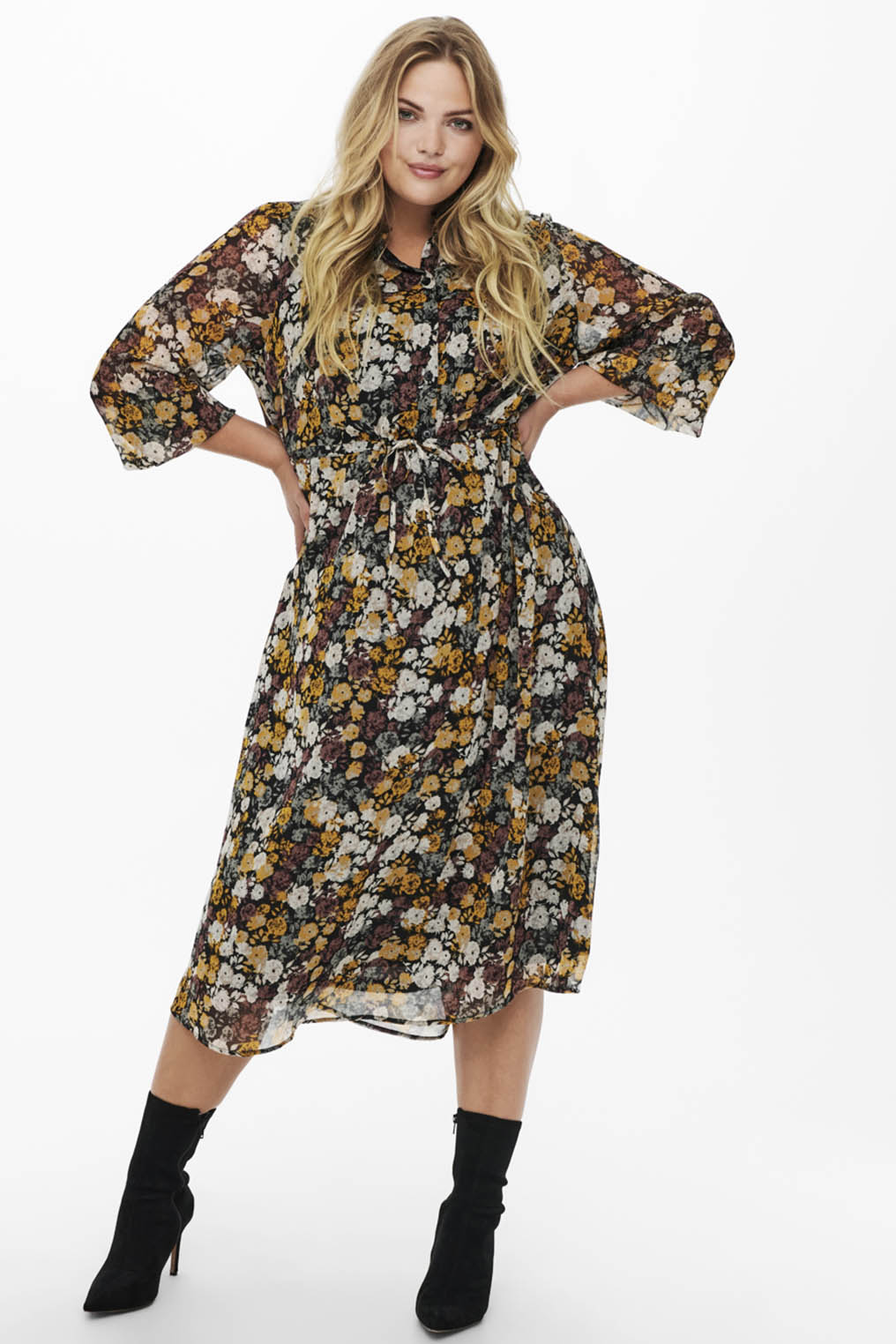 ONLY Carmakoma jurk CARFLOWERFIELD ONLY Carmakoma jurk CARFLOWERFIELD