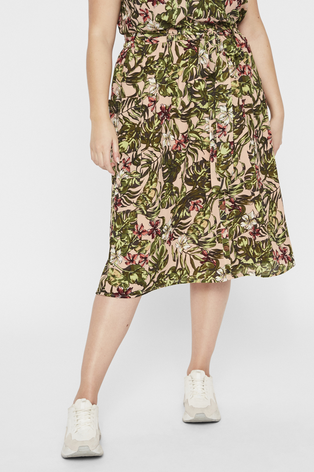Rok TROPICA Junarose klokkend Rok TROPICA Junarose klokkend