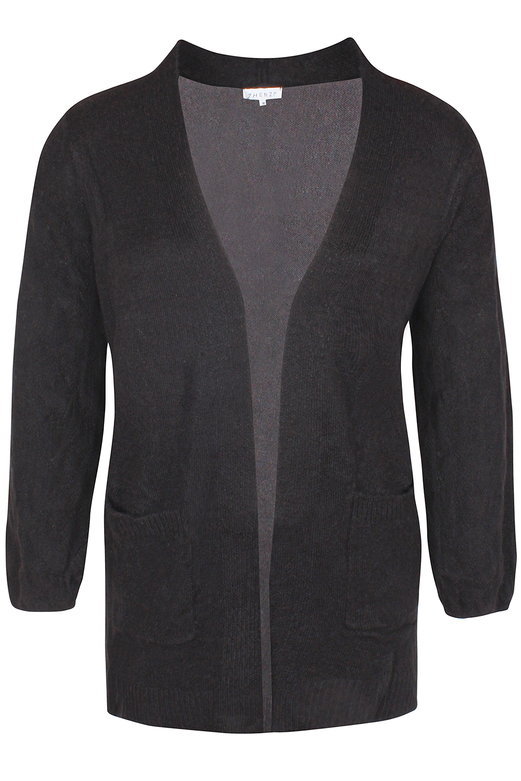 Vest Zhenzi DIVA fijnbrei losvallend Vest Zhenzi DIVA fijnbrei losvallend