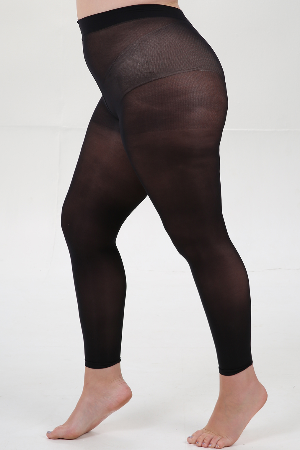 Panty 90 Den Curvy Footless Pamela M Panty 90 Den Curvy Footless Pamela M