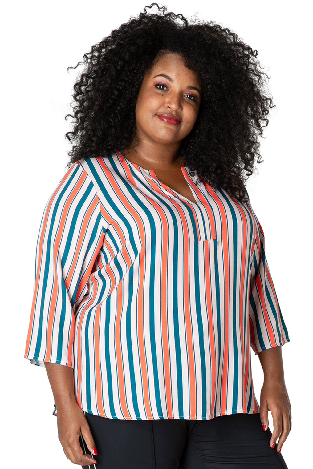 Blouse Zazza streep By Bella Blouse Zazza streep By Bella