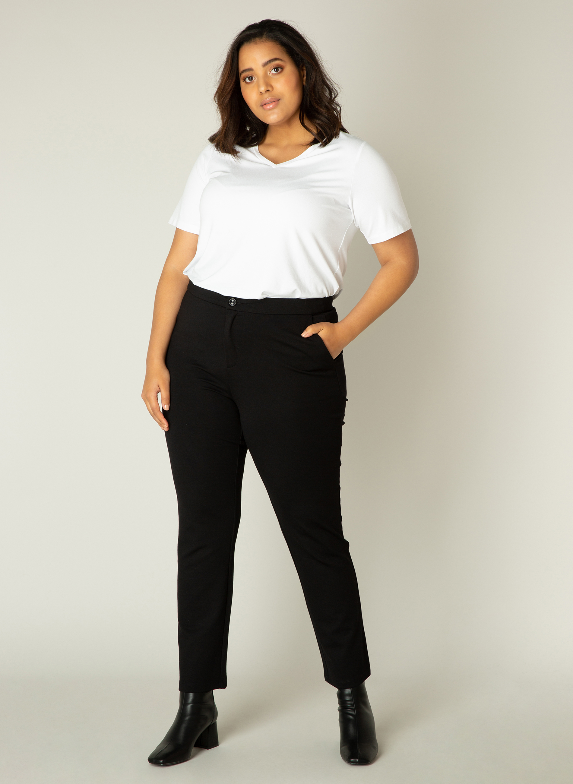 Base Level Curvy broek Angie Base Level Curvy broek Angie