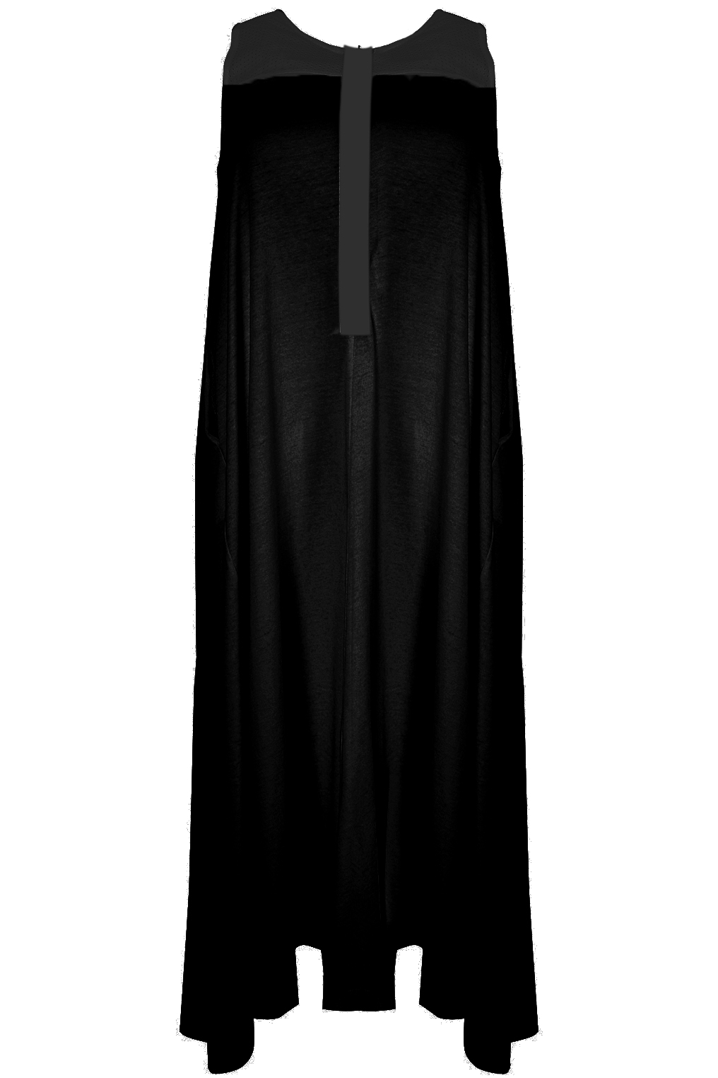 Jurk Mat maxi voile pas hals Jurk Mat maxi voile pas hals
