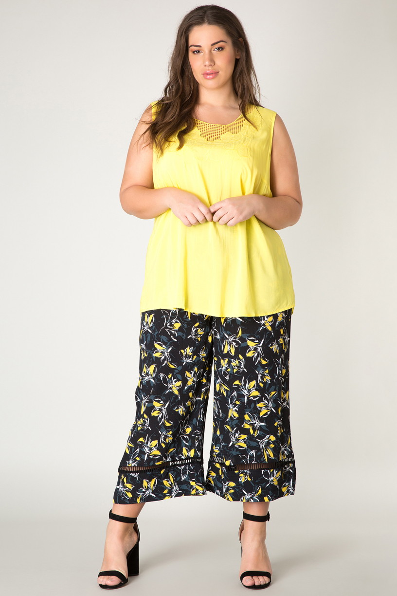 Broek Yesta Jasmine print 21INCH Broek Yesta Jasmine print 21INCH