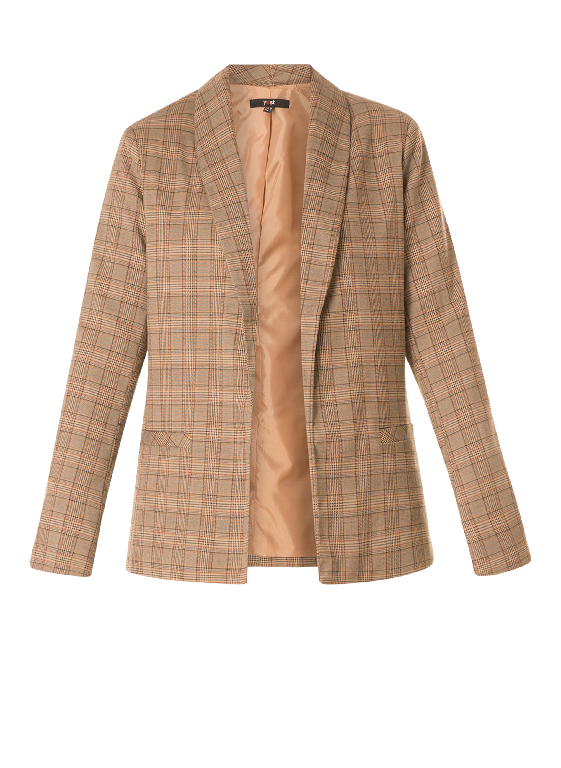 Ruit blazer Benthe Yesta 78CM Ruit blazer Benthe Yesta 78CM