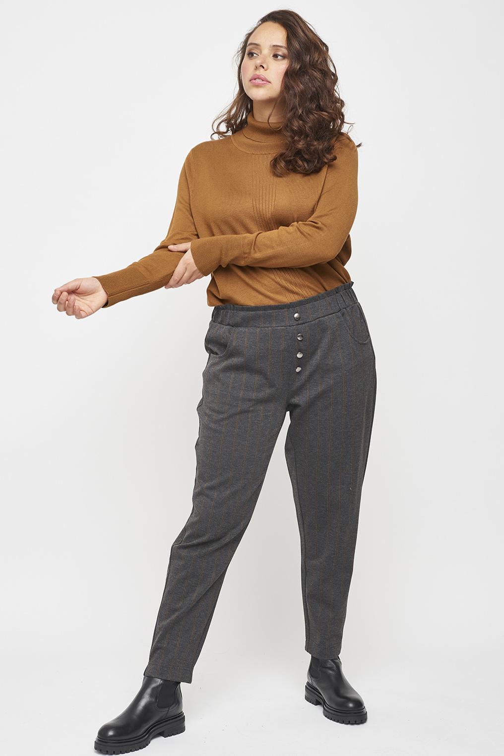 Adia broek streep knoop gulp Adia broek streep knoop gulp