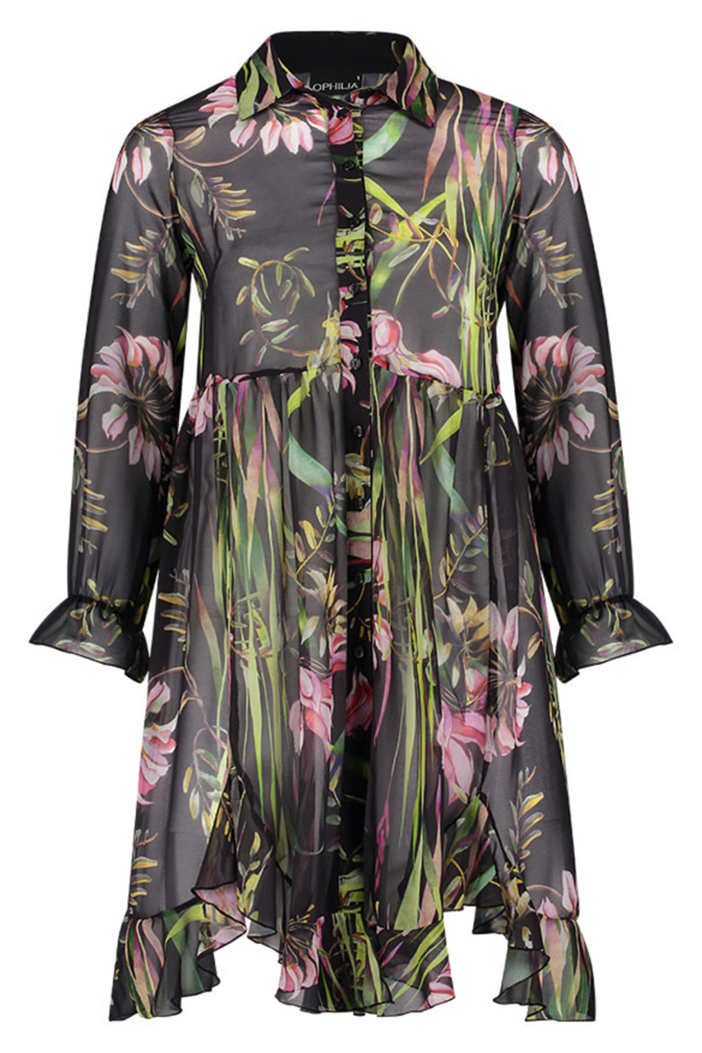 Jurk Carly print Ophilia Jurk Carly print Ophilia