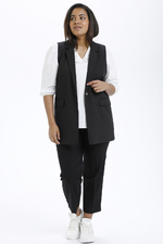 Kaffe Curve gilet Sakira blazerlook
