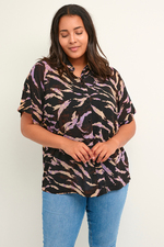 Kaffe Curve blouse Ferina print