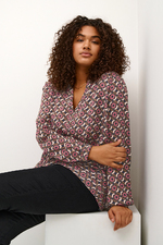Kaffe Curve blouse Mirta V hals