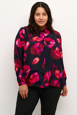 Kaffe Curve eco blouse kraagje
