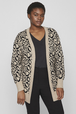 EVOKED VILA vest RIL animal print