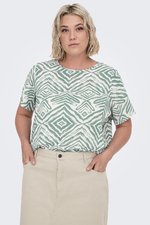 ONLY ECO blouse korte mouw