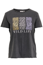 ONLY shirt CARMIKO opdruk voor