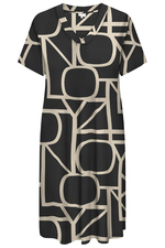 ONLY jurk v-hals korte mouw