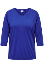 ONLY shirt LINNE V hals elastiek zoo
