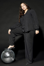 ONLY ECO broek glans