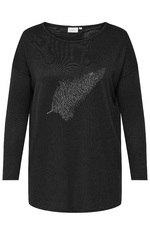 ONLY tuniek ALBA glans opdruk