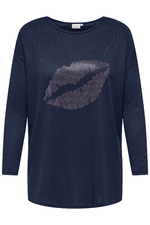 ONLY tuniek ALBA glans opdruk