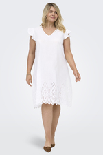 ONLY jurk borduursel 100% katoen