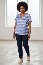 ONLY shirt Eco korte mouw v-hals