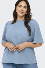 ONLY Glitter shirt 2/4 mouwen boot hals